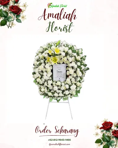 Krans Bunga Duka Cita di Sitirejo I